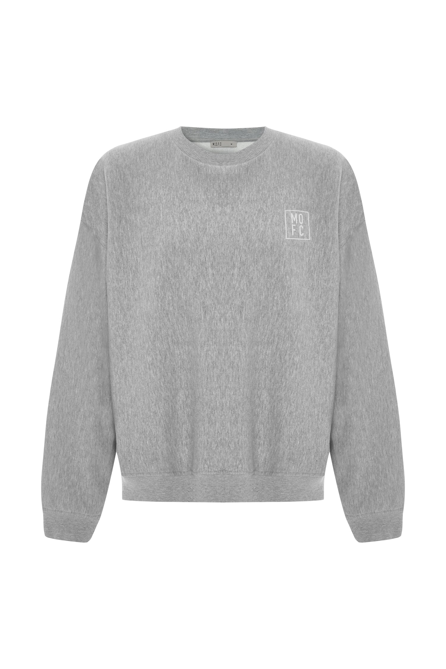 Unisex Destroyed Logo-print Crewneck Sweatshirt