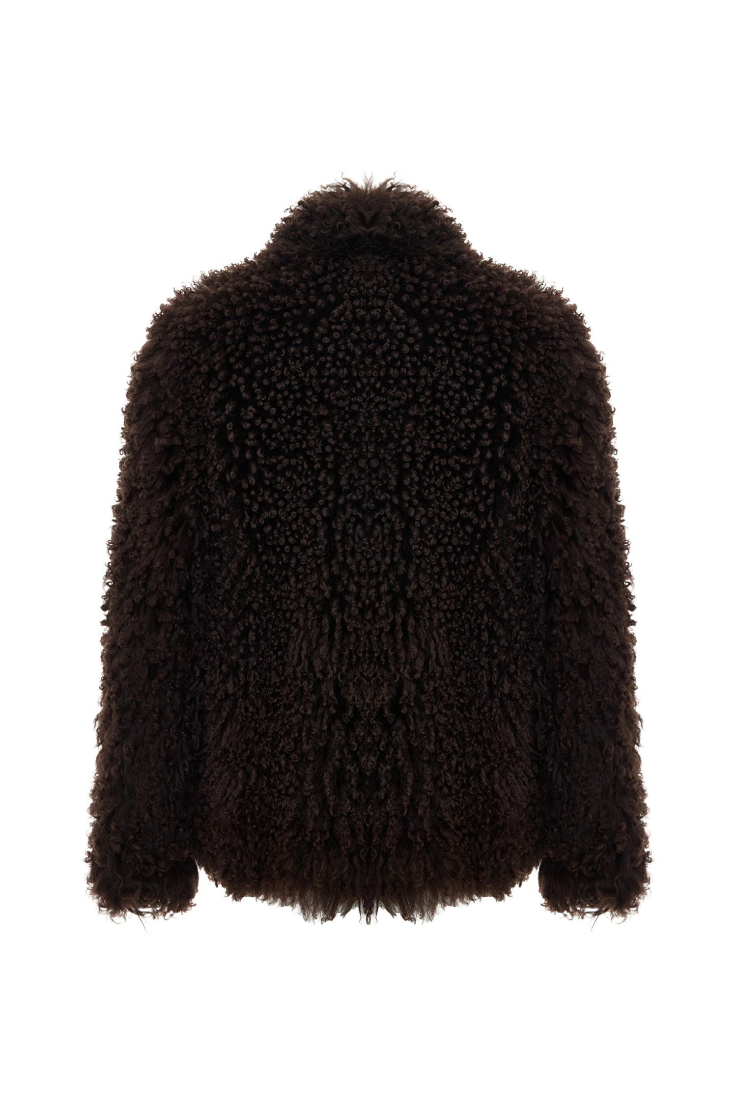 Brown Shearling Coat