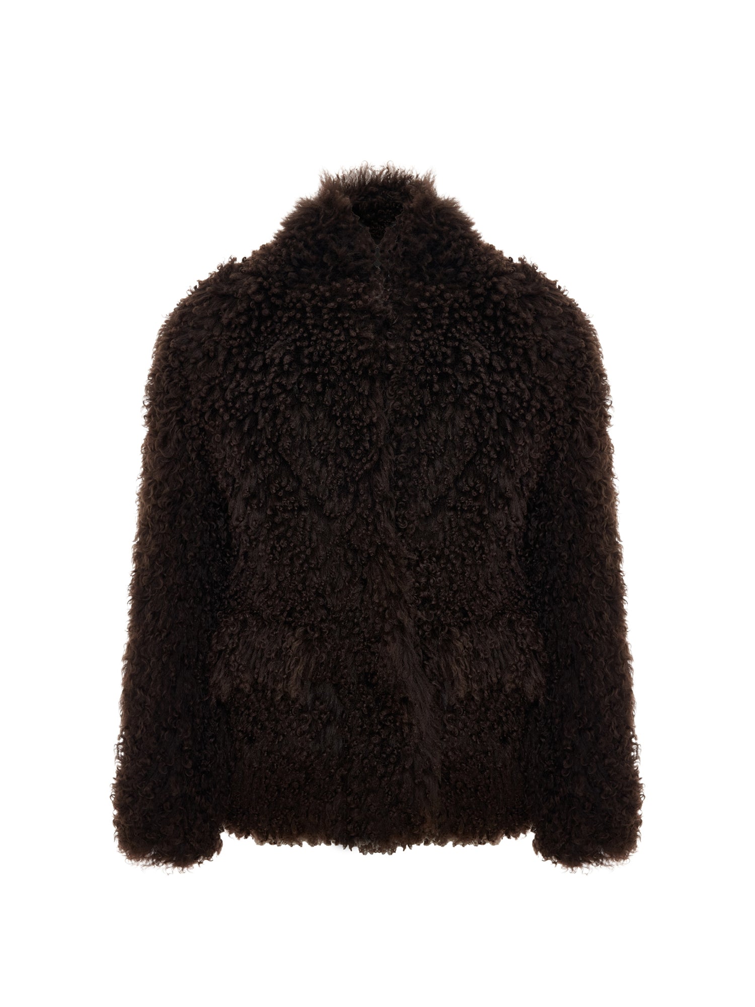 Brown Shearling Coat