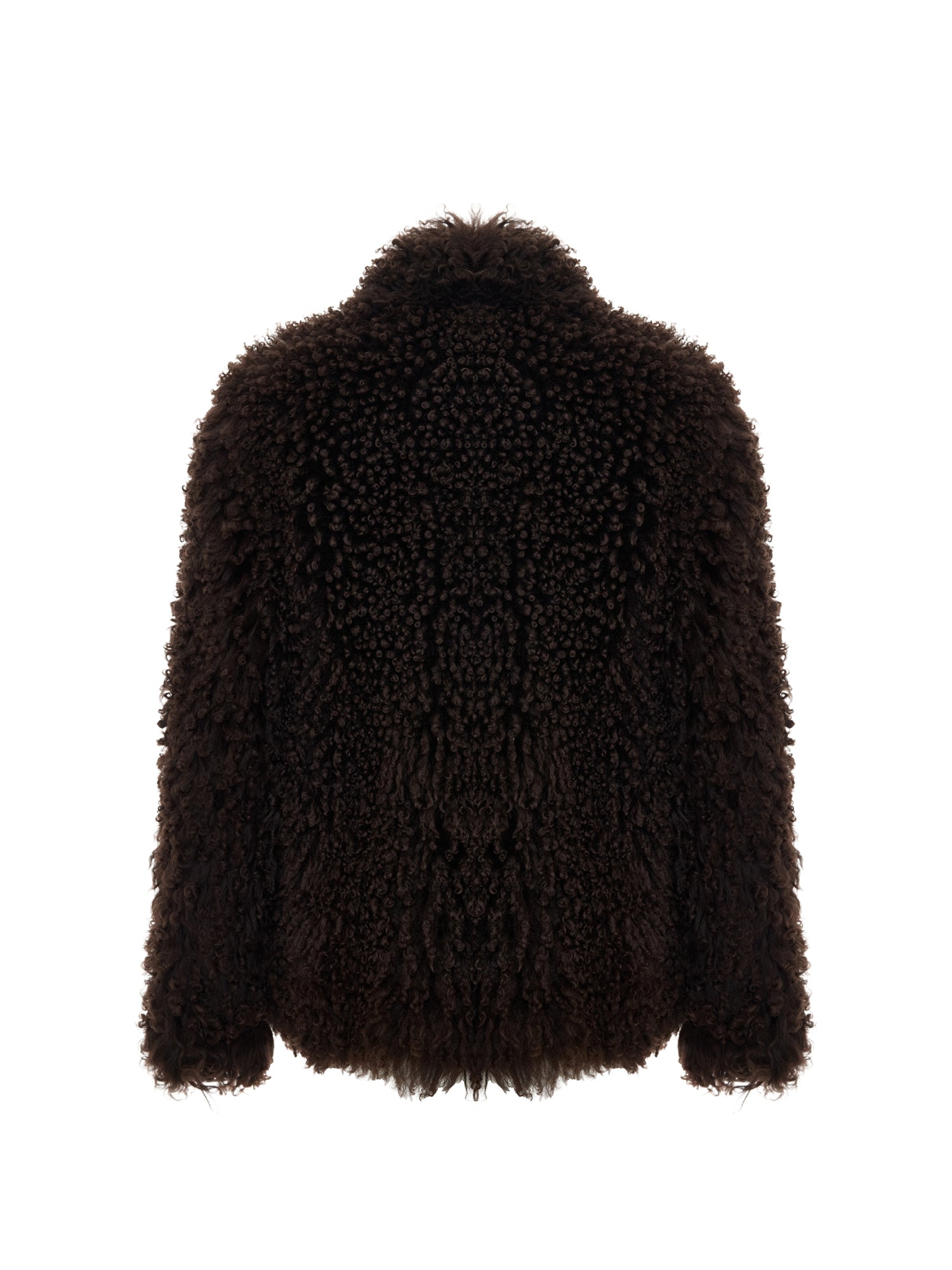 Brown Shearling Coat