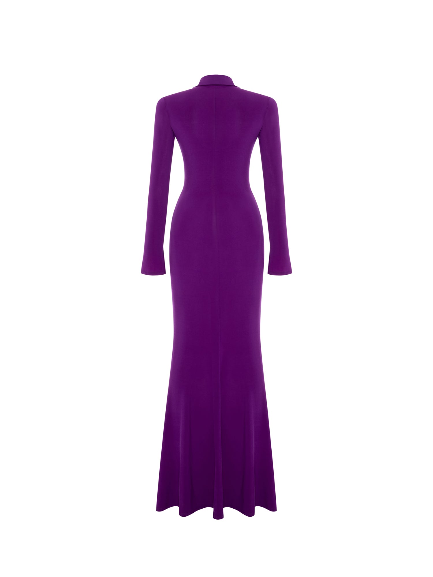 Maxi Shirt Dress in Cyclamen