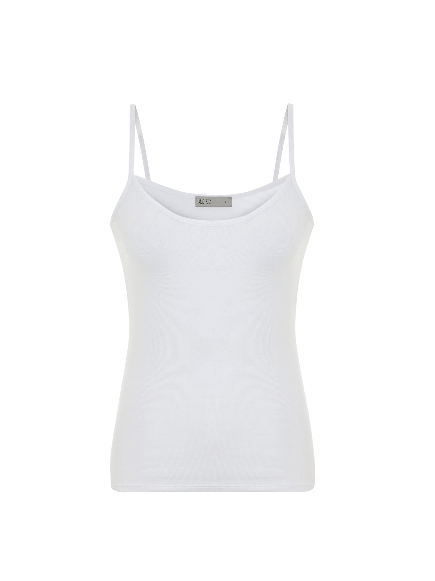 Ribbed Camisole in White