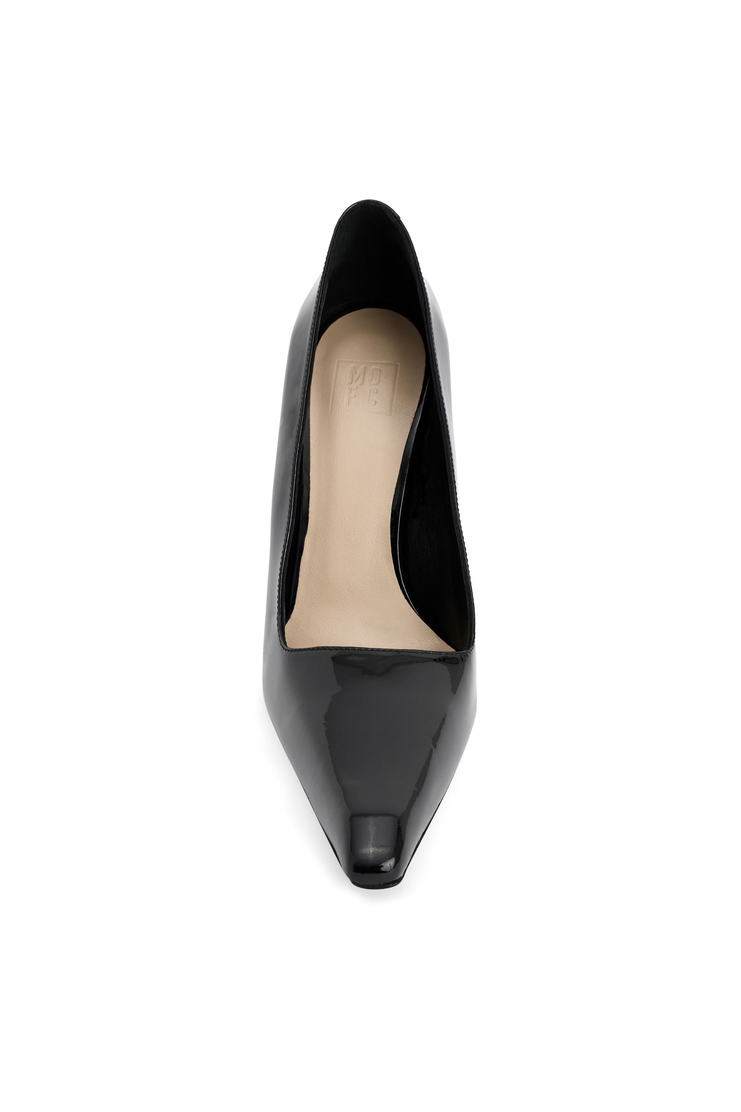 100mm Vika Pumps in Patent Leather