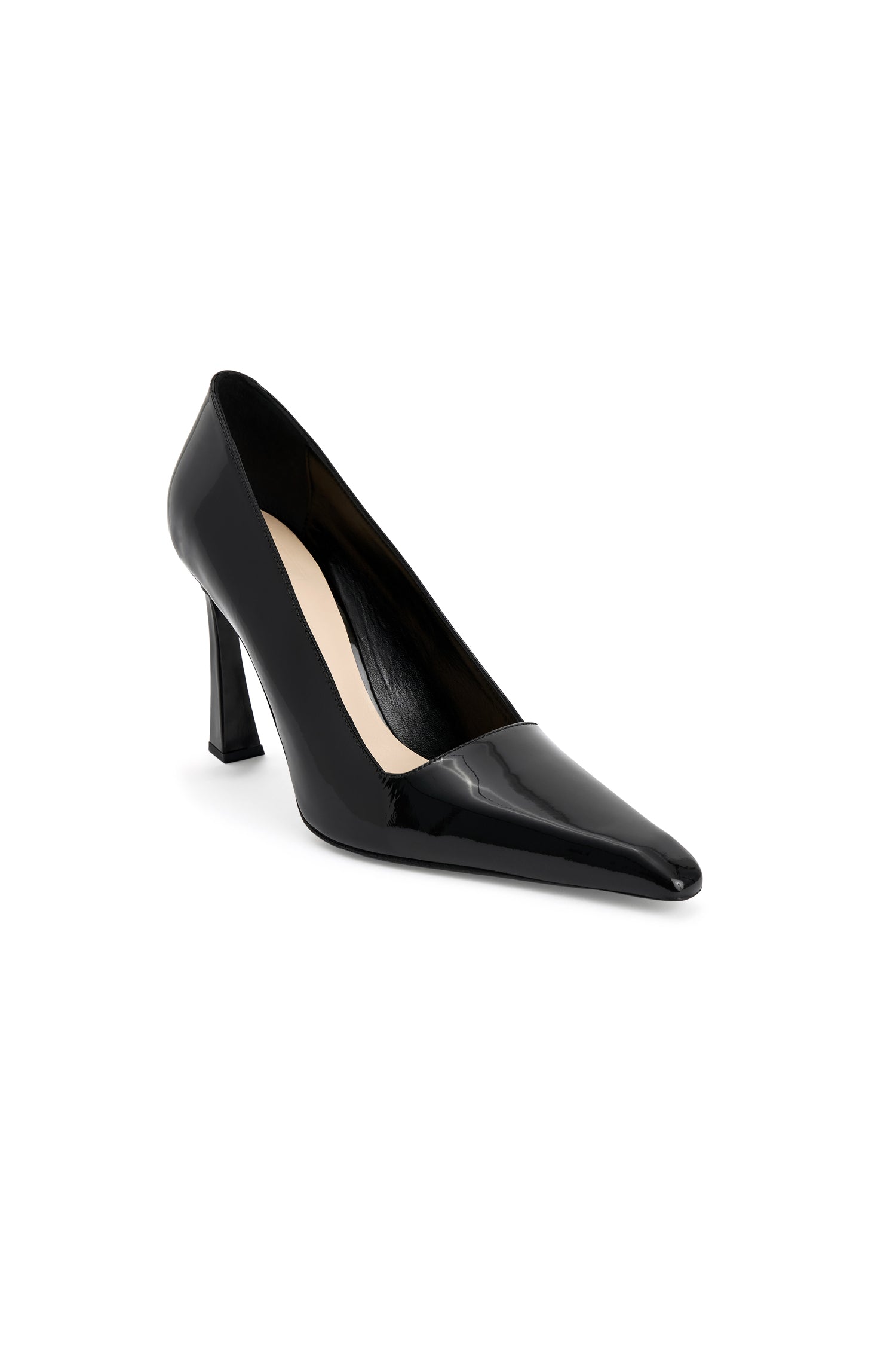 100mm Vika Pumps in Patent Leather