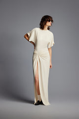 'Ivy' Relaxed Fit Light Crepe Maxi Dress