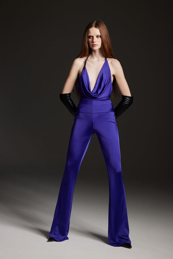 "Kate" Purple Jersey Top and Pant