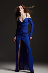 "Jean" Midnight Blue Long Dress