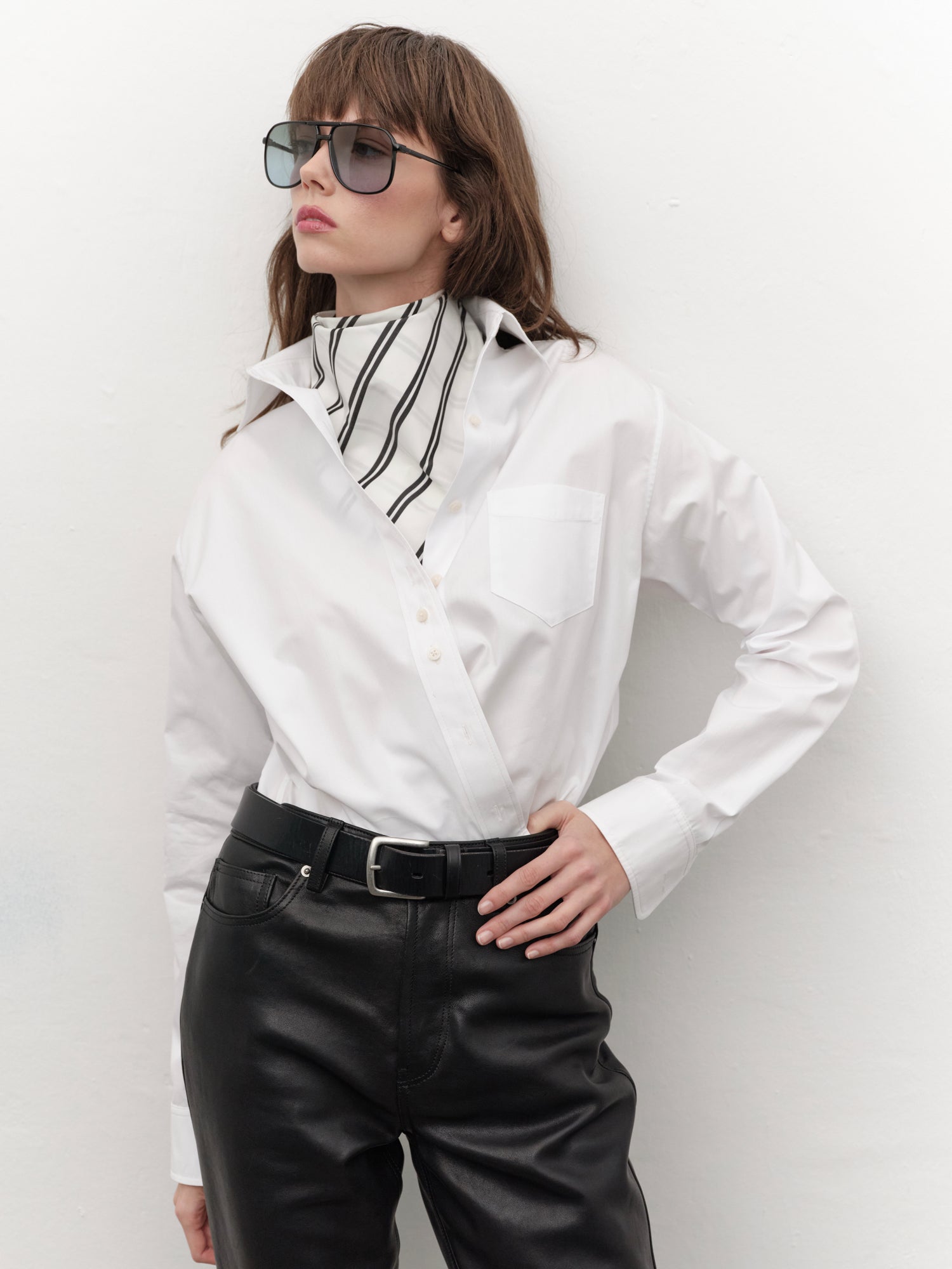 Classic Slim-fit Shirt in White