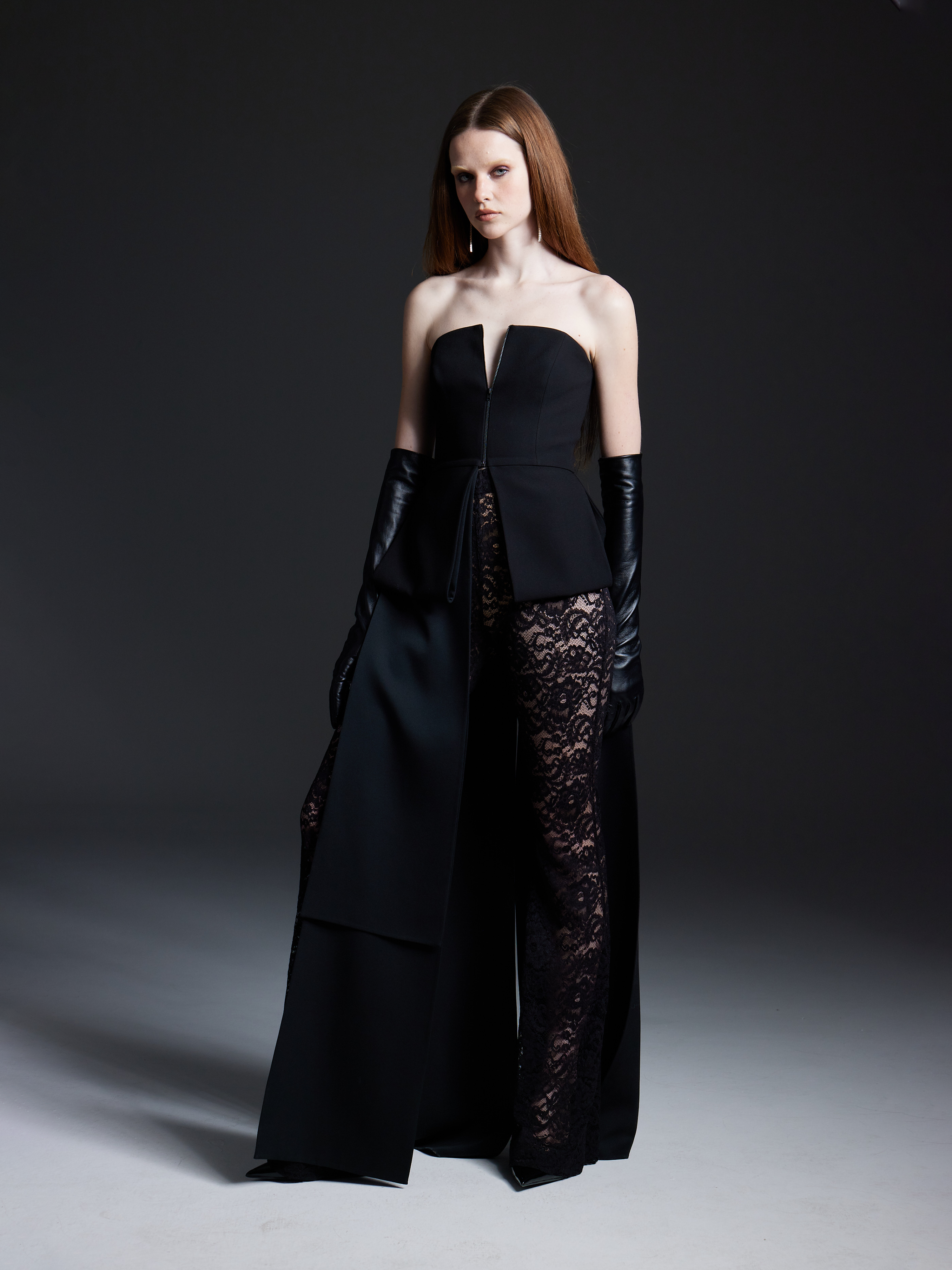 Black Lace Pants
